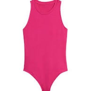 Banana Republic Ribbed Racer Back Body Suit